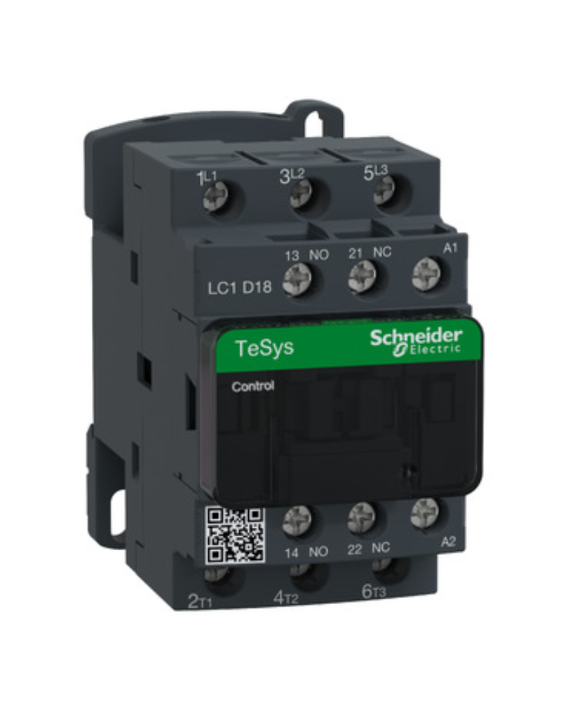 contactor schneider lc1d18